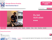Tablet Screenshot of europadonna.at